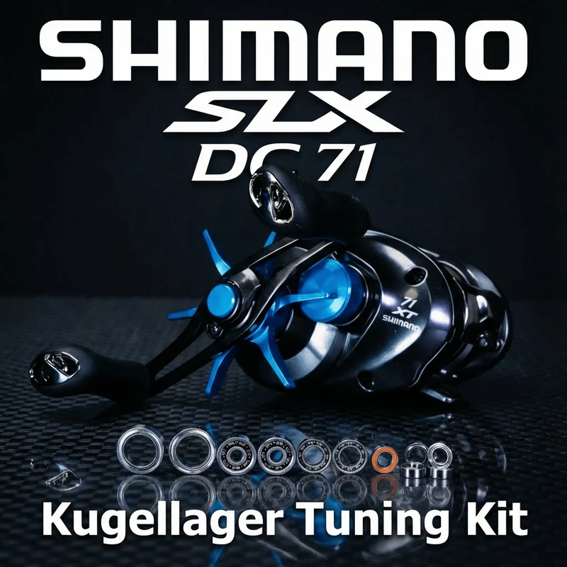 RL-TNG Komplett Kugellager Tuning Kit für Shimano 22 SLX DC 71 XT