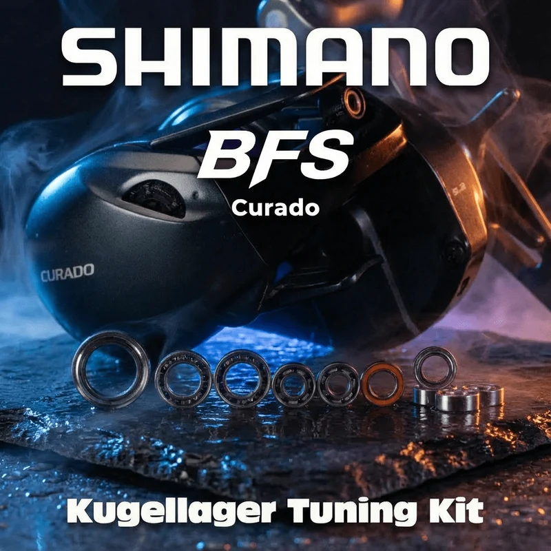RL-TNG Komplett Kugellager Tuning Kit für Shimano Curado BFS