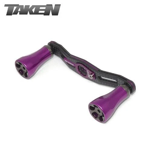 Taken A2 – Tuning Doppelrahmen Carbon Kurbel 90mm mit A2 Aluminium Knobs