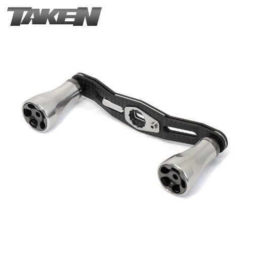 Taken A2 – Tuning Doppelrahmen Carbon Kurbel 90mm mit A2 Aluminium Knobs