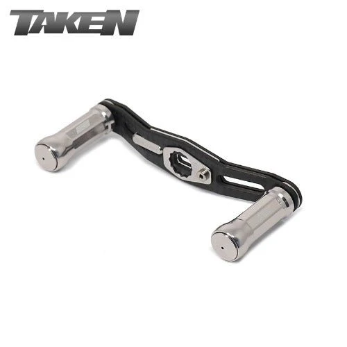 Taken SS – Tuning Doppelrahmen Carbon Kurbel 90mm mit SS Aluminium Knobs