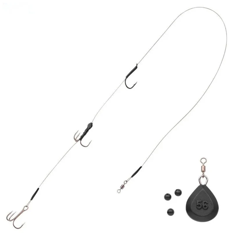 Spro RTG Deadbait Bottom Rig H4 50cm – fertige Grundmontage für Köderfisch