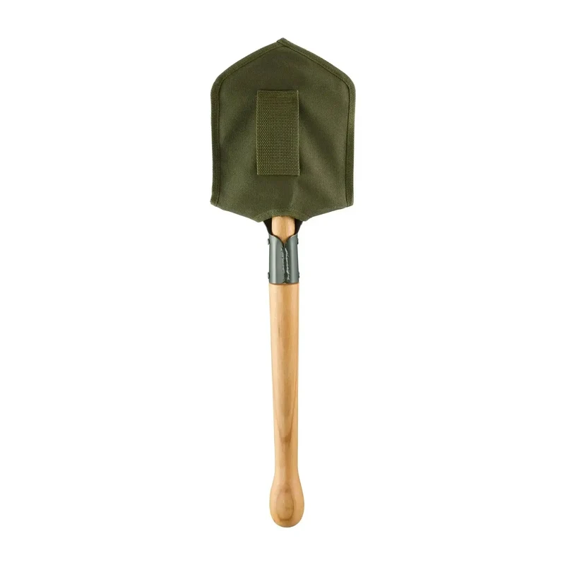 Feldspaten Holzstiel mit Tasche