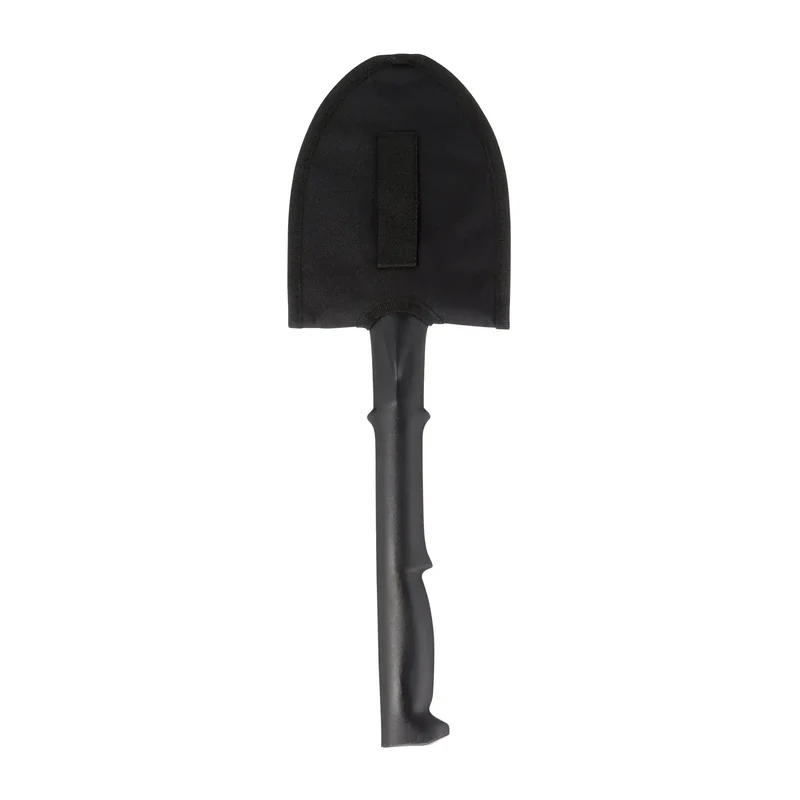 Feldspaten mit Tasche schwarz