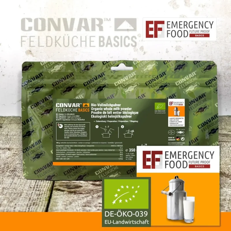 Feldküche Basics Bio-Vollmilchpulver 350 g