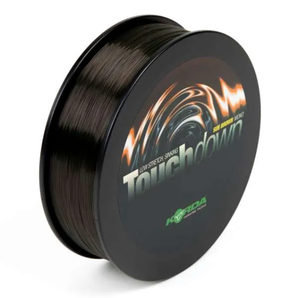Korda Touchdown Nylon-Angelschnur Braun