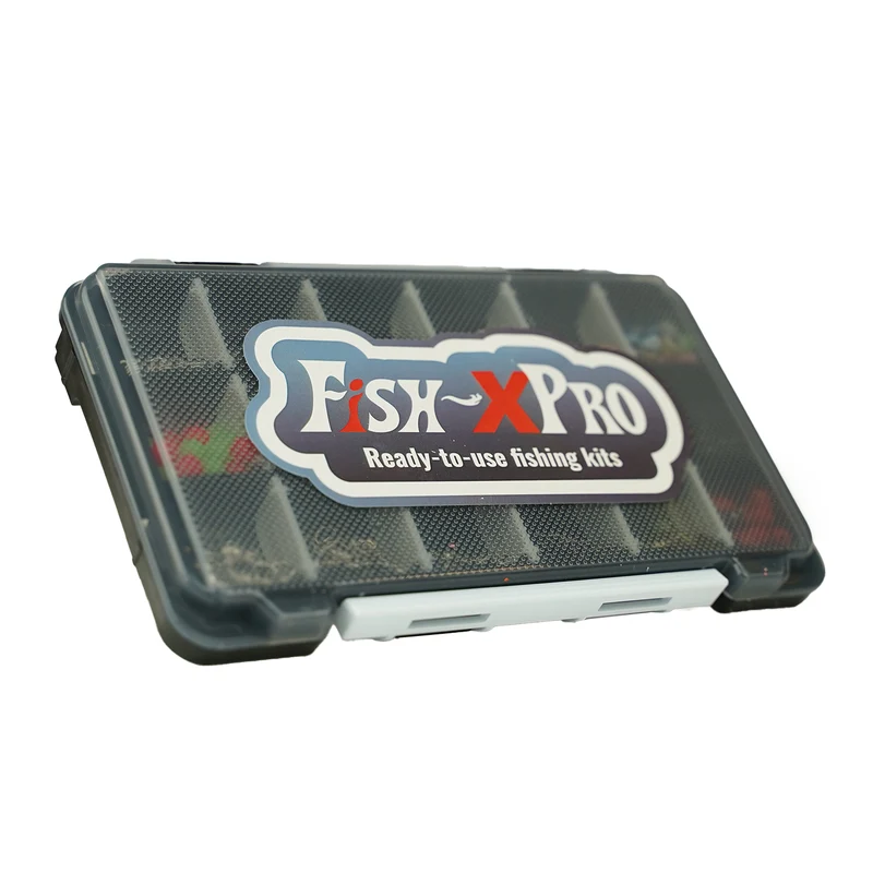FISH-XPRO Angelzubehör-Set 236-teilig inkl. Tackle Box