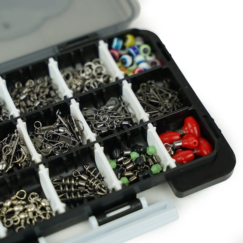 FISH-XPRO Angelzubehör-Set 236-teilig inkl. Tackle Box