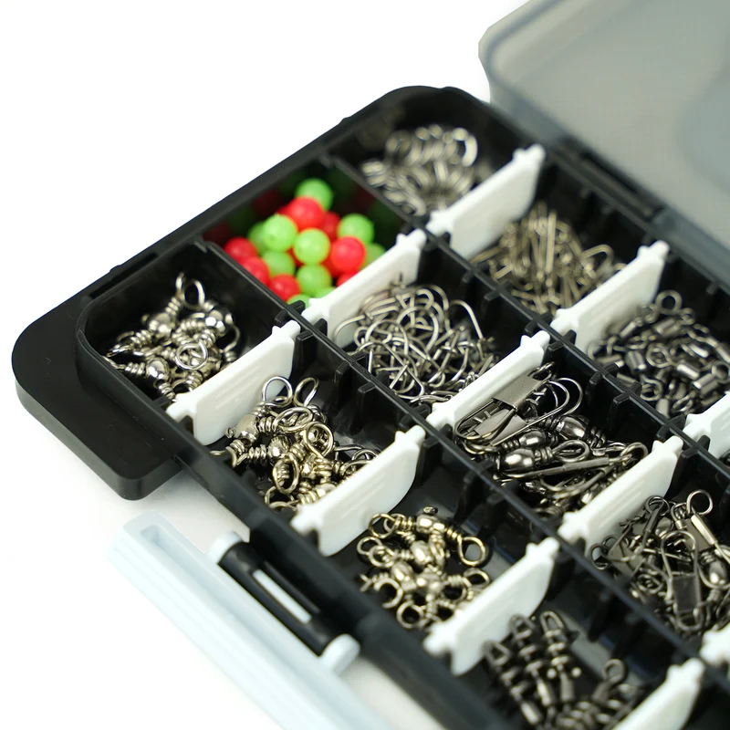 FISH-XPRO Angelzubehör-Set 236-teilig inkl. Tackle Box