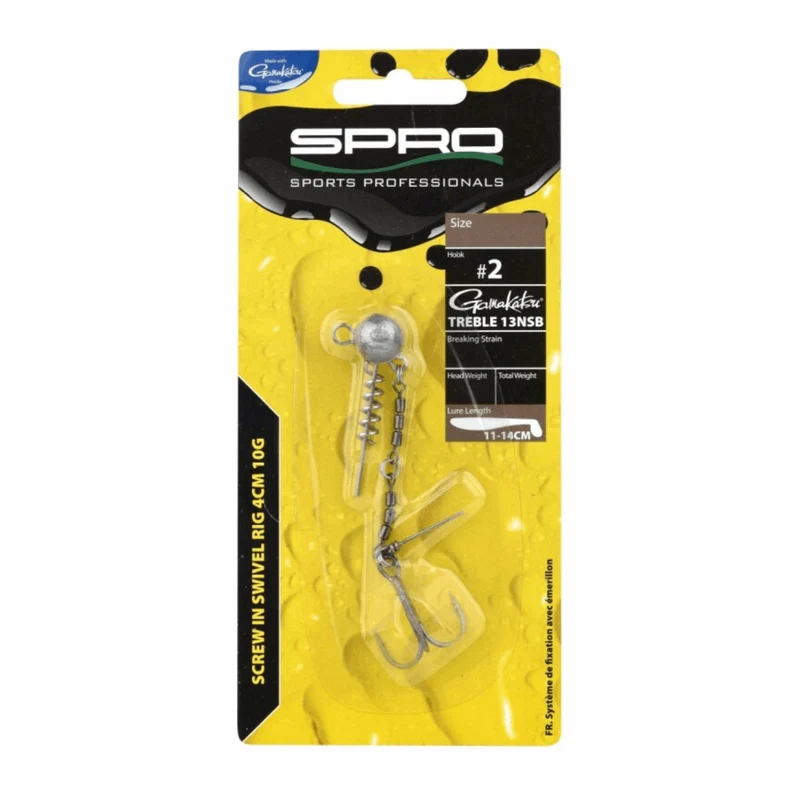 Spro Screw-In Swivel Rig 11cm (verschiedene Gewichte)