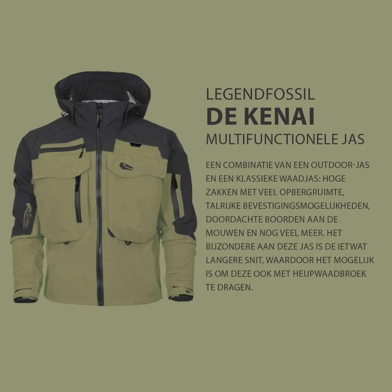 Legendfossil Outdoorjacke Kenai - Wasserdichte Outdoorjacke