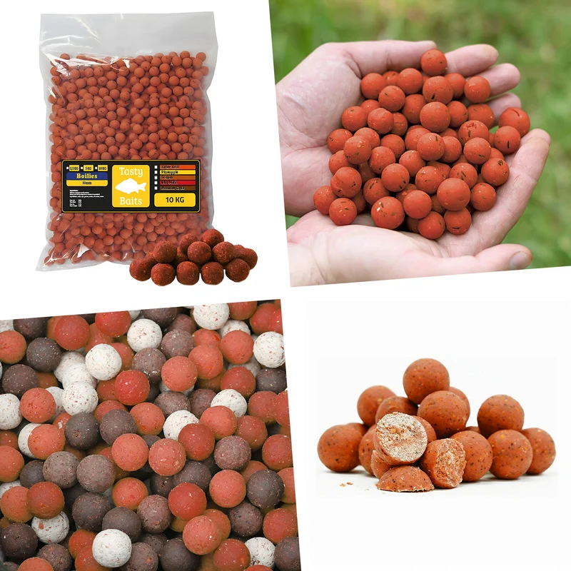 Tasty Baits Mulberry Boilies 20mm 10kg – hochwertige Karpfenköder
