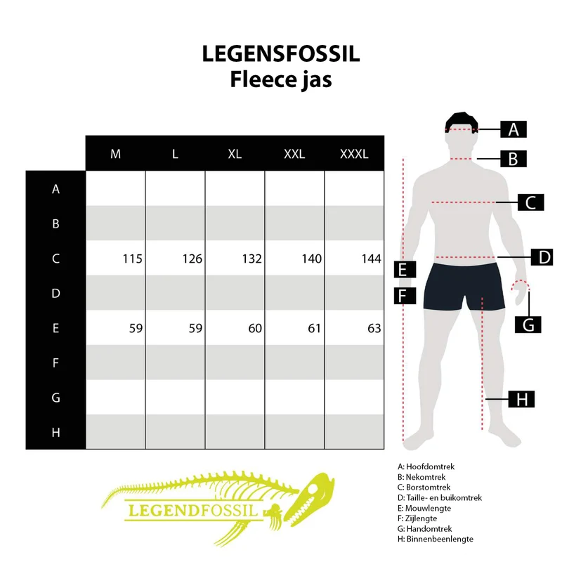 Legendfossil Fleecejacke Tromsö – Olive Grün
