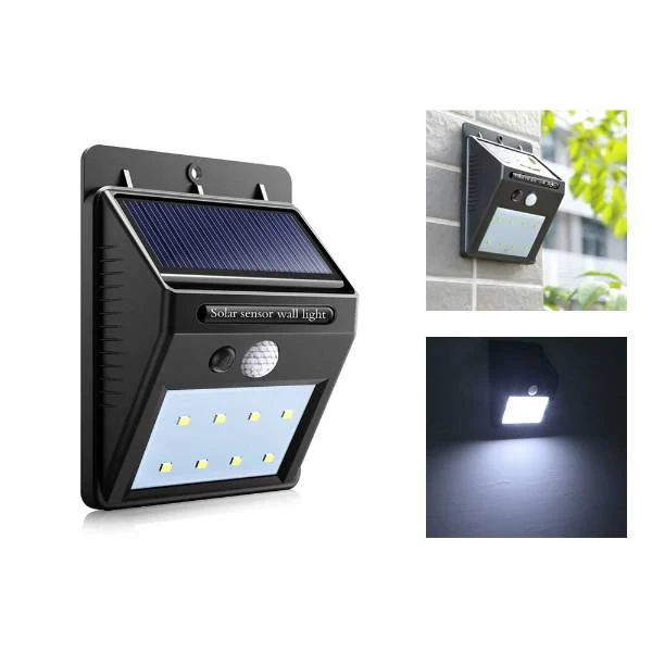 Eurocatch Outdoor Solarlampe mit Sensor