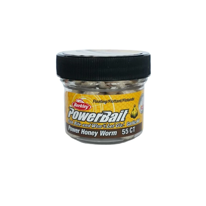Berkley Honey Worm Garlic 55stk.