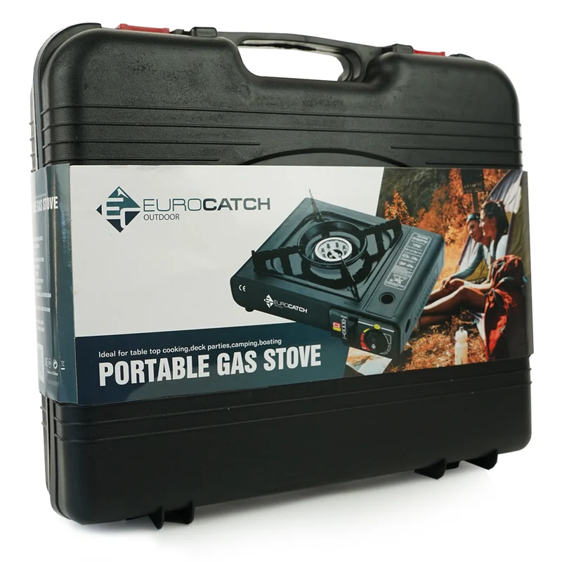 Eurocatch Outdoor Gaskocher + Gaskartuschen
