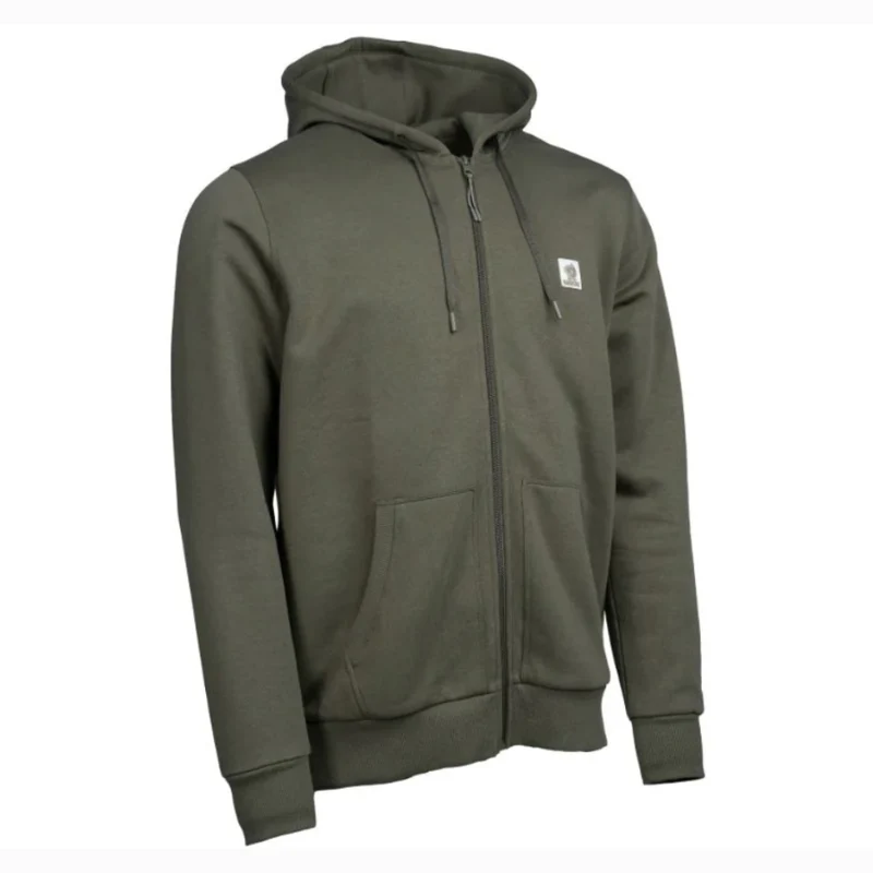 Nash Make it Happen Badge Zipped Hoody Green