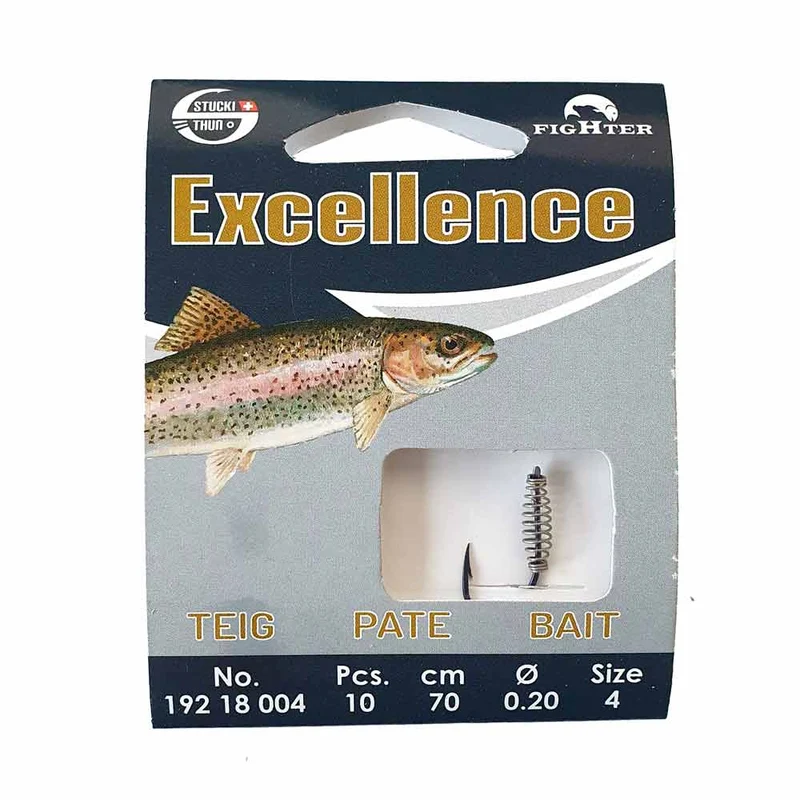 Excellence Trout Bait Haken, 10er Pack