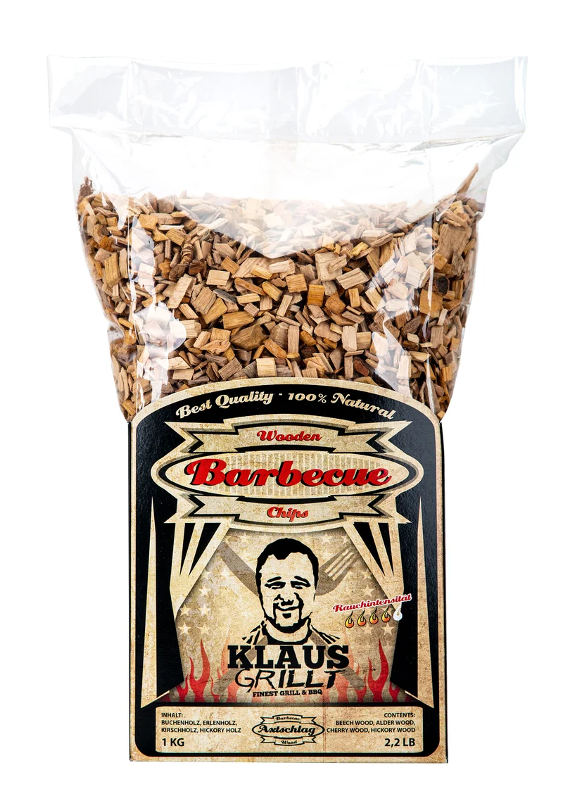 Räucherchips Klaus grillt - Holzmischung 1Kg