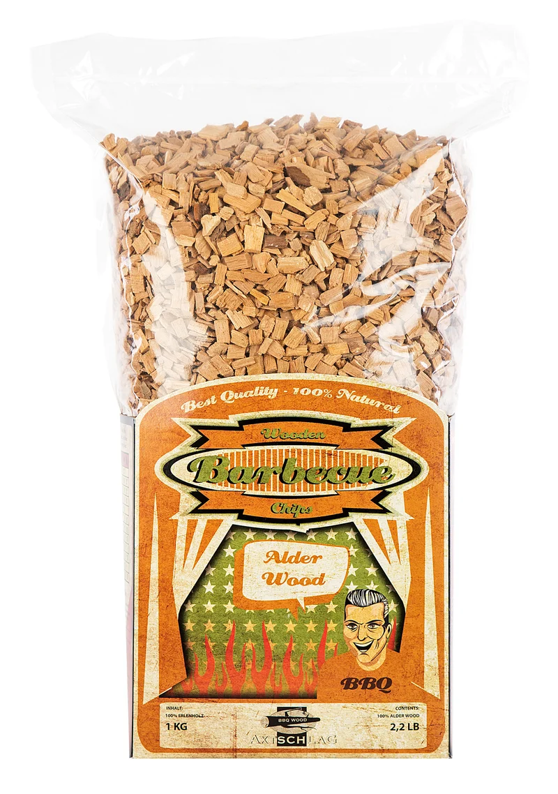 Räucherchips Alder Wood Erle 1Kg