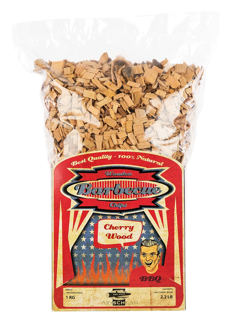 Räucherchips Cherry Wood Kirsche 1Kg