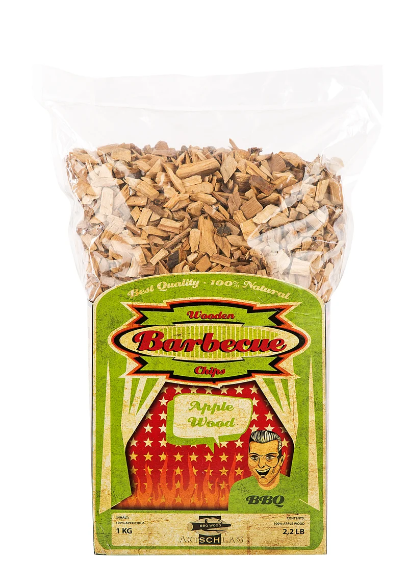 Räucherchips Apple Wood Apfel 1Kg