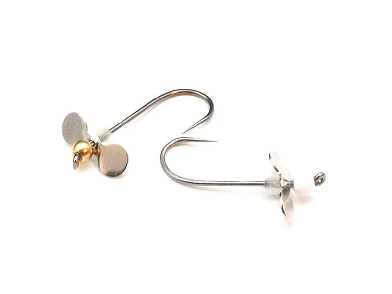 Pro Hooks Haken mit Propeller und Tungsten Perle