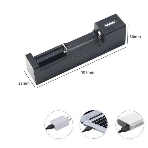 Aluminium LED UV Schwarzlicht Leuchte - Outdoor Taschenlampe