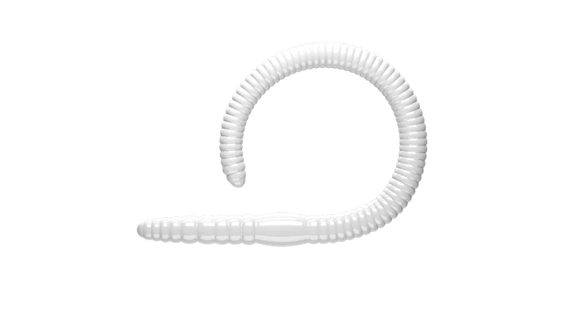 LIBRA LURES FLEX WORM Forellen Gummiköder Auftreibend mit Aroma