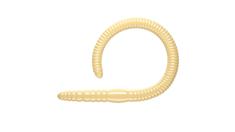 LIBRA LURES FLEX WORM Forellen Gummiköder Auftreibend mit Aroma