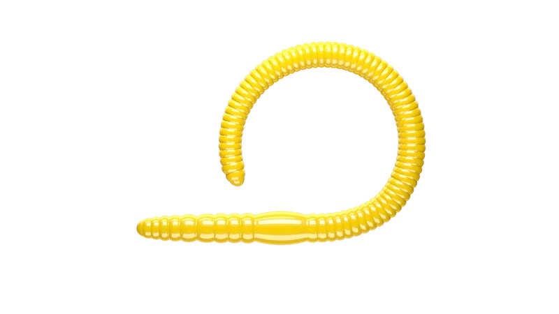 LIBRA LURES FLEX WORM Forellen Gummiköder Auftreibend mit Aroma