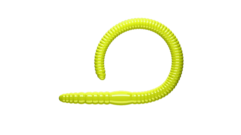 LIBRA LURES FLEX WORM Forellen Gummiköder Auftreibend mit Aroma
