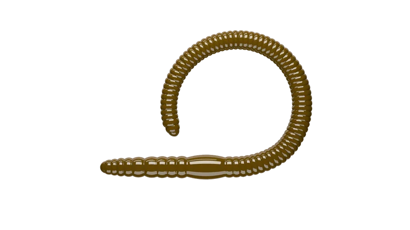 LIBRA LURES FLEX WORM Forellen Gummiköder Auftreibend mit Aroma