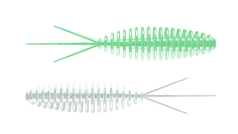 LIBRA LURES TURBO WORM Forellen Gummiköder Auftreibend mit Aroma