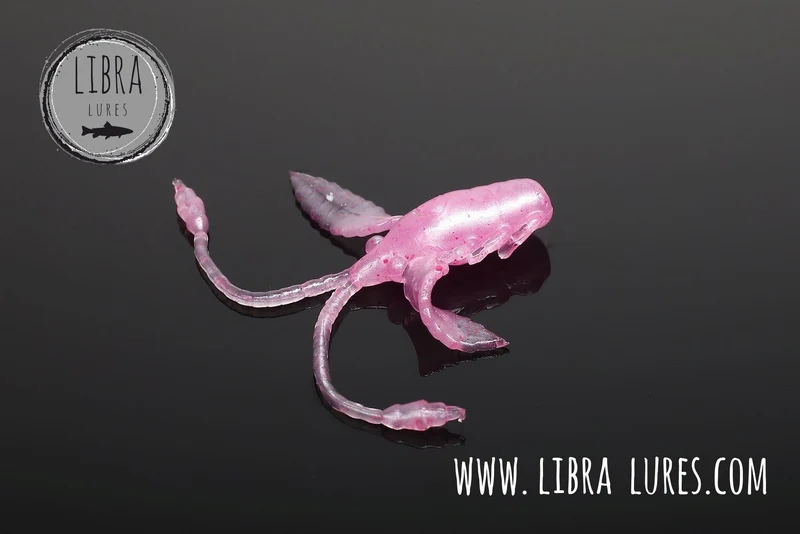 LIBRA LURES PRO NYMPH Forellen Gummiköder Auftreibend mit Aroma