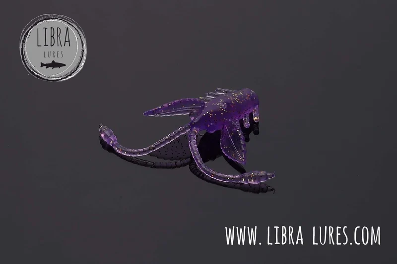 LIBRA LURES PRO NYMPH Forellen Gummiköder Auftreibend mit Aroma