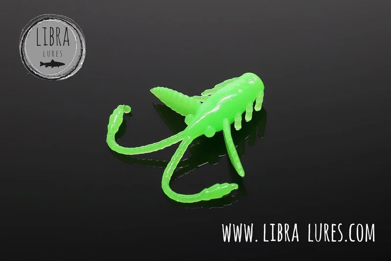 LIBRA LURES PRO NYMPH Forellen Gummiköder Auftreibend mit Aroma