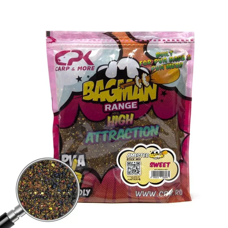 CPK Stick Mix Strawberry 800 g – Attraktiver Lockmix für Karpfenangler