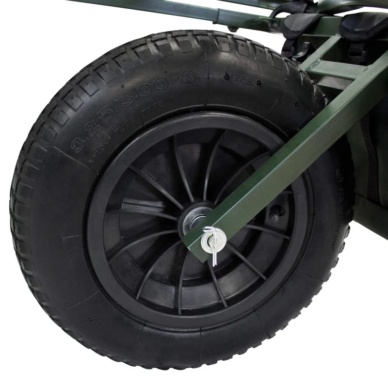 Eurocatch XXL Barrow – Angelwagen mit Full-PU-Rad