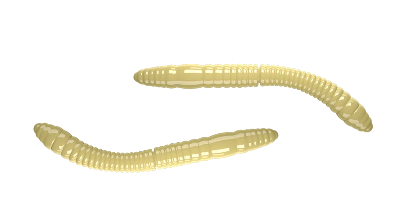 LIBRA LURES FATTY D'WORM TOURNAMENT Forellen Gummiköder Auftreibend mit Aroma