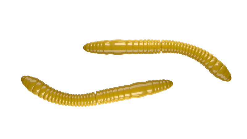 LIBRA LURES FATTY D'WORM TOURNAMENT Forellen Gummiköder Auftreibend mit Aroma
