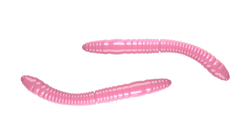 LIBRA LURES FATTY D'WORM TOURNAMENT Forellen Gummiköder Auftreibend mit Aroma