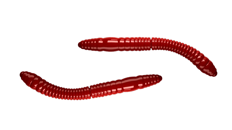 LIBRA LURES FATTY D'WORM TOURNAMENT Forellen Gummiköder Auftreibend mit Aroma