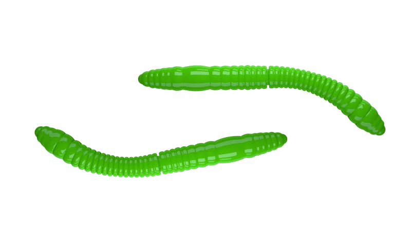 LIBRA LURES FATTY D'WORM TOURNAMENT Forellen Gummiköder Auftreibend mit Aroma