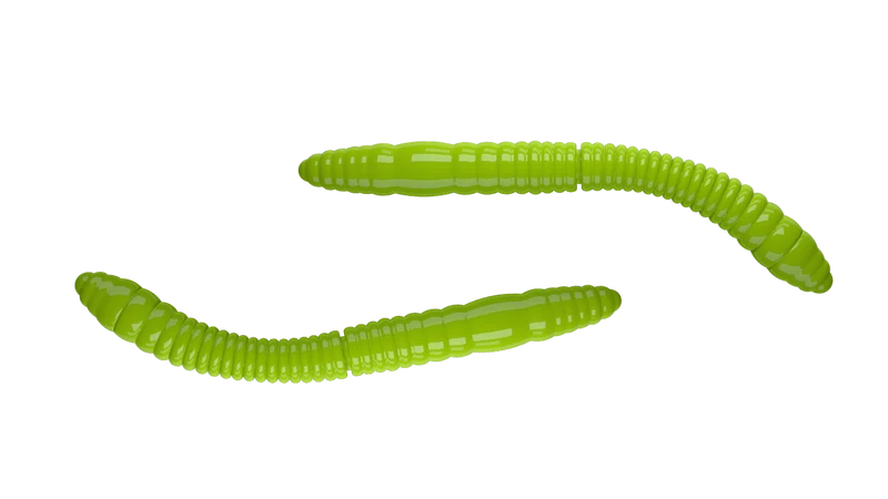 LIBRA LURES FATTY D'WORM TOURNAMENT Forellen Gummiköder Auftreibend mit Aroma