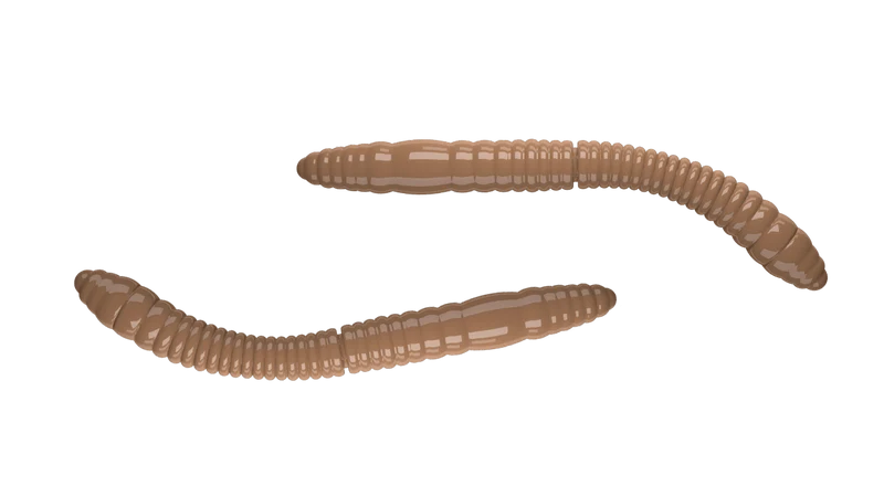 LIBRA LURES FATTY D'WORM TOURNAMENT Forellen Gummiköder Auftreibend mit Aroma