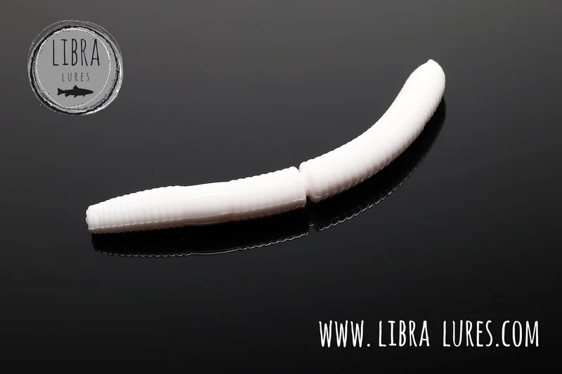 LIBRA LURES FATTY D´WORM 65mm Forellen Gummiköder Auftreibend mit Aroma