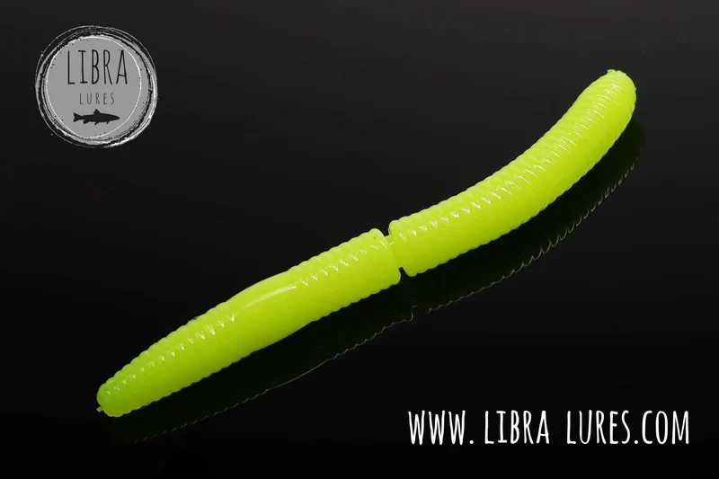 LIBRA LURES FATTY D´WORM 65mm Forellen Gummiköder Auftreibend mit Aroma