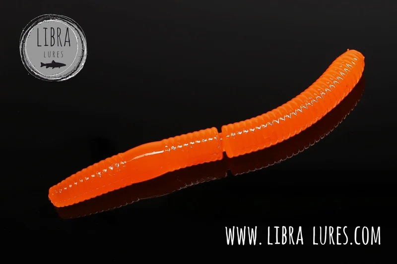 LIBRA LURES FATTY D´WORM 65mm Forellen Gummiköder Auftreibend mit Aroma