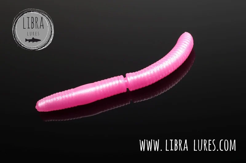 LIBRA LURES FATTY D´WORM 65mm Forellen Gummiköder Auftreibend mit Aroma